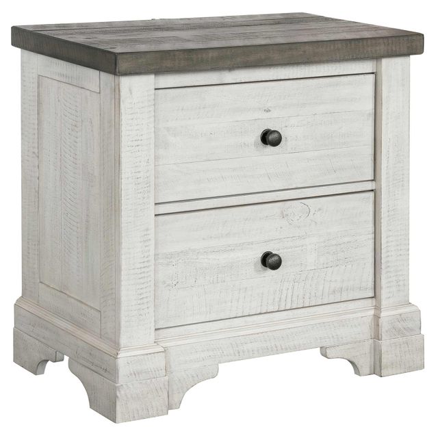 Samuel Lawrence Valley Ridge White King Bed, Dresser, Mirror and Nightstand-3