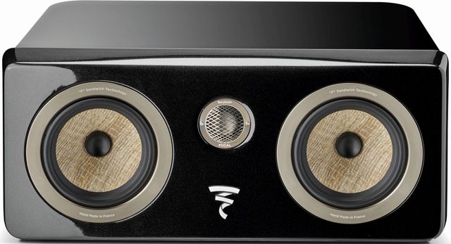Focal® Kanta 6.5" Deep Black and Black High Gloss Center Channel Speaker 0