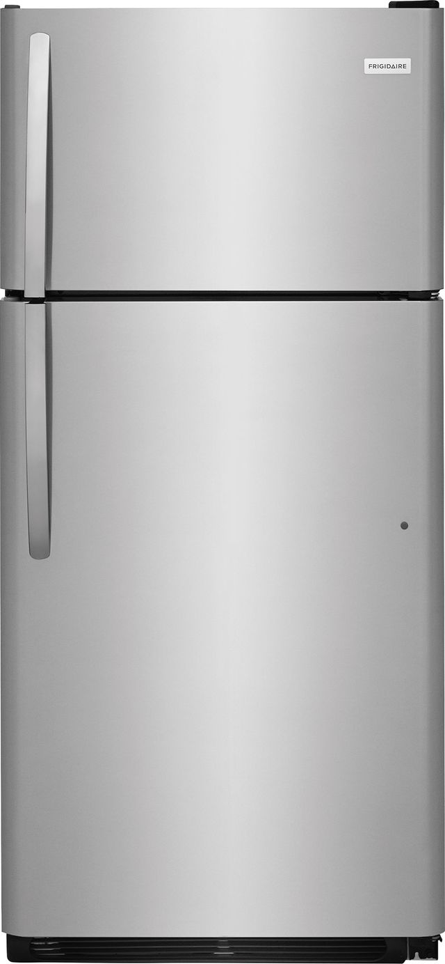 Frigidaire® 18 Cu. Ft. Stainless Steel Top Freezer Refrigerator