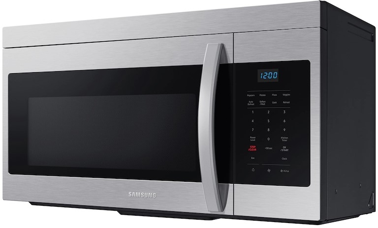 Samsung 1.6 Cu. Ft. Stainless Steel Over The Range Microwave | Judd ...