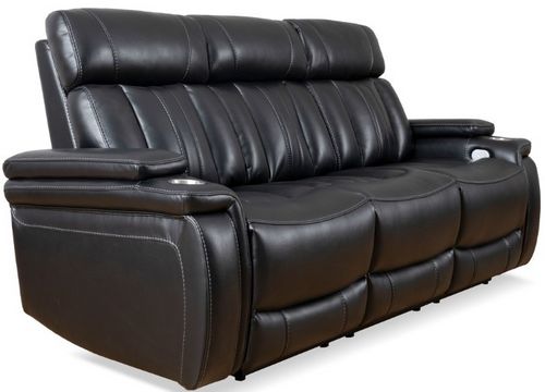 Parker House® Royce Midnight Power Console Sofa