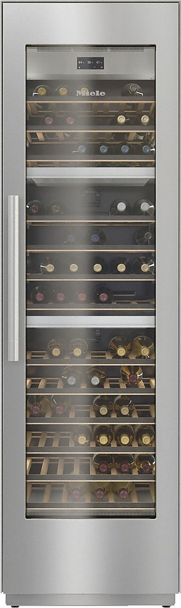 Miele MasterCool 24" CleanSteel™ Wine Cooler