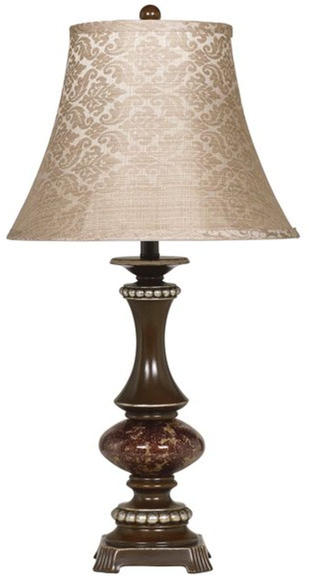 Signature Design by Ashley® Rosemary Bronze Silver Table Lamp 0
