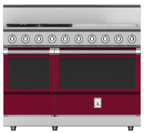 Hestan KRG Series 48" Tin Roof Pro Style Natural Gas Range with 24" Griddle