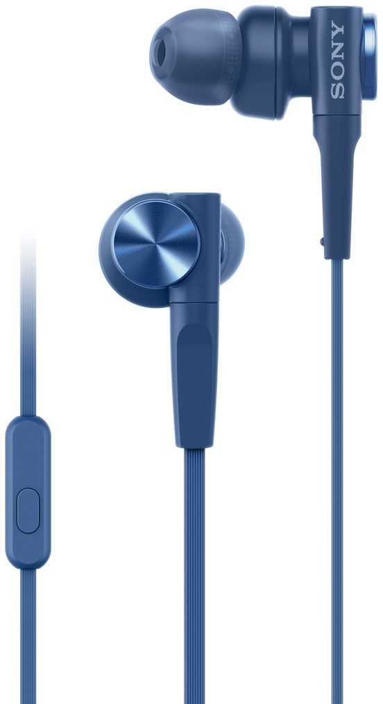 Sony® EXTRA BASS™ Blue In-Ear Headphone