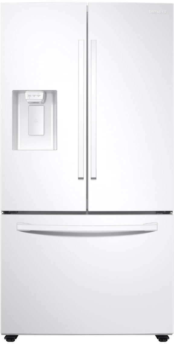 Samsung 27.0 Cu. Ft. White 3-Door French Door Refrigerator