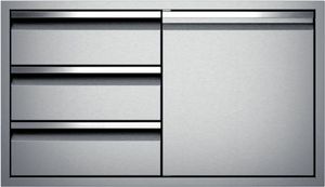 Twin Eagles 36" Stainless Steel Door and Drawer Combo 