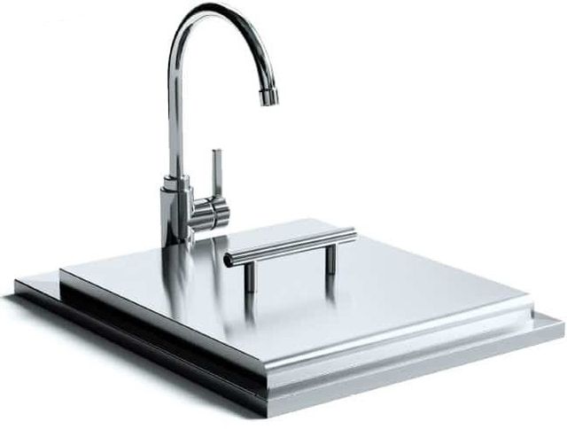 XO 17.94" Stainless Steel Pro-Grade Luxury Drop-in Sink and Faucet 0
