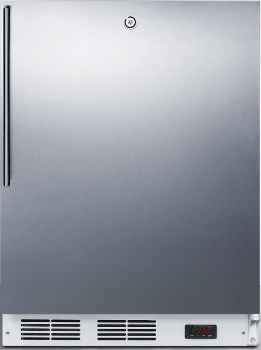 Accucold® by Summit® 3.5 Cu. Ft. Stainless Steel ADA Compliant Built In All Freezer