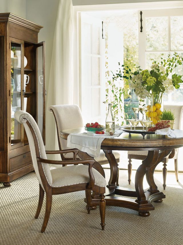 Hooker® Furniture Archivist Beige Upholstered Side Chair 4