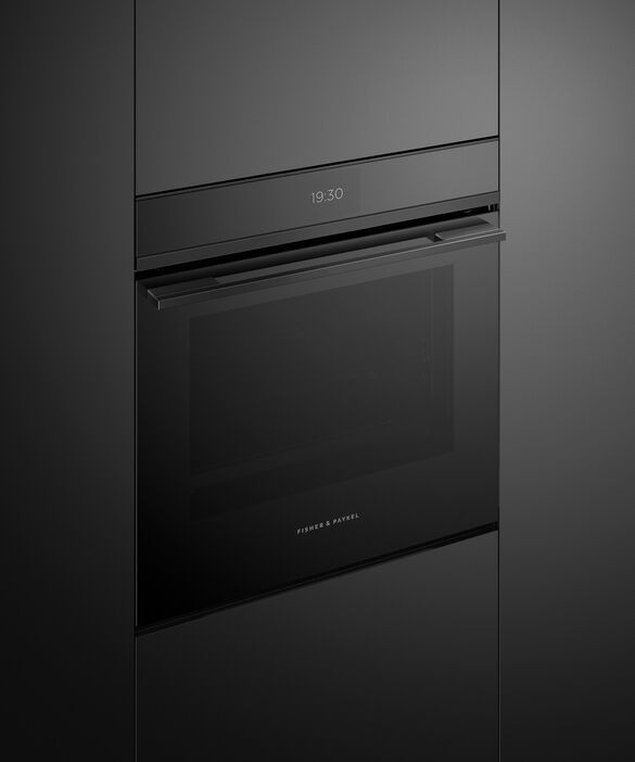 Fisher & Paykel Series 9 24" Black Electric Built In Single Oven-3