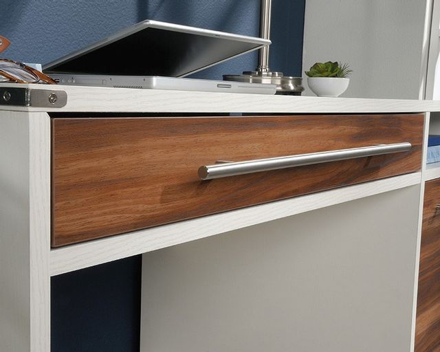 Sauder® Vista Key™ Pearl Oak™ Modern Home Computer Desk with Storage-3