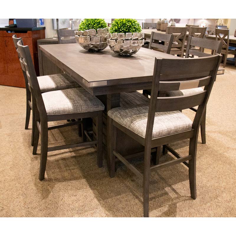 Jofran Altamonte Counter Table & 6 Counter Stools