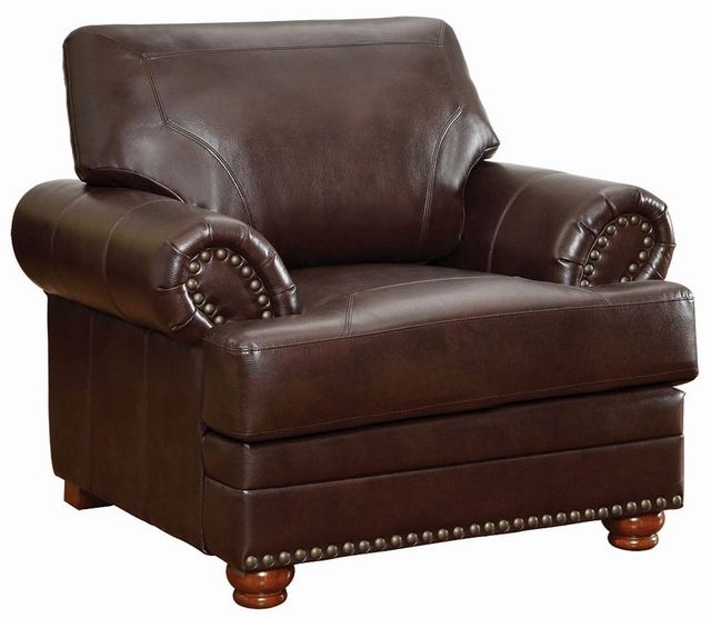 Coaster® Colton Brown Accent  Chair 1