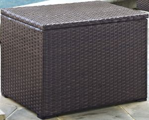 Crosley Furniture® Palm Harbor Brown Outdoor Wicker Cooler