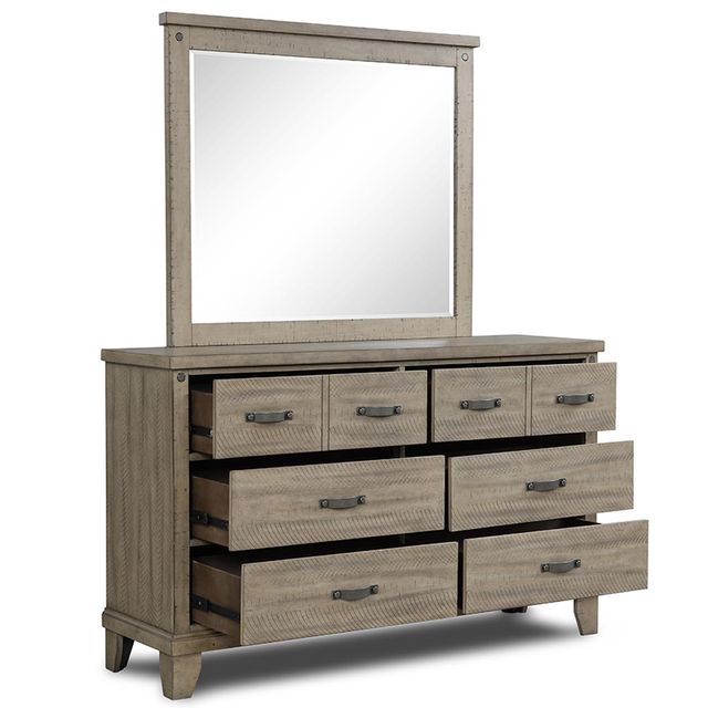 New Classic Home Furnishings Marwick Dresser & Mirror-3
