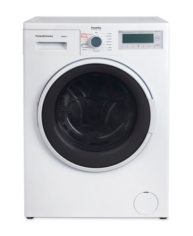 Porter & Charles 2.1 Cu. Ft. White 2-in-1 Combination Washer/Dryer
