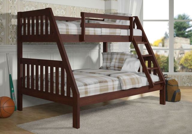 Donco Trading Company Mission Twin Over Full Bunk Bed-1