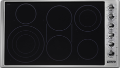 Viking® Professional 5 Series 36" Stainless Steel Electric Radiant Cooktop