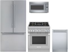 Thermador® 4 Piece Stainless Steel Kitchen Package -THKITPRG305WH