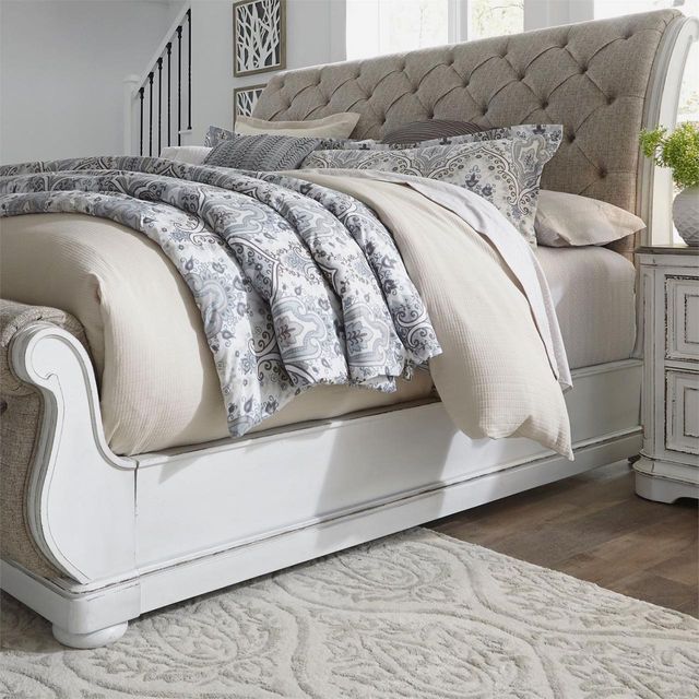 Liberty Magnolia Manor Upholstered Sleigh Bed Rails
