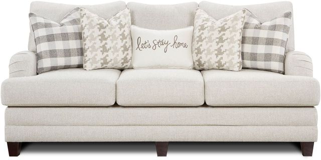 Fusion Furniture Basic Wool Khaki Sofa-0
