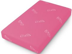Rize Home Pink Hybrid Firm Smooth Top Full Youth Mattress in a Box