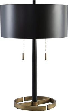 Signature Design by Ashley® Amadell Black/Gold Table Lamp