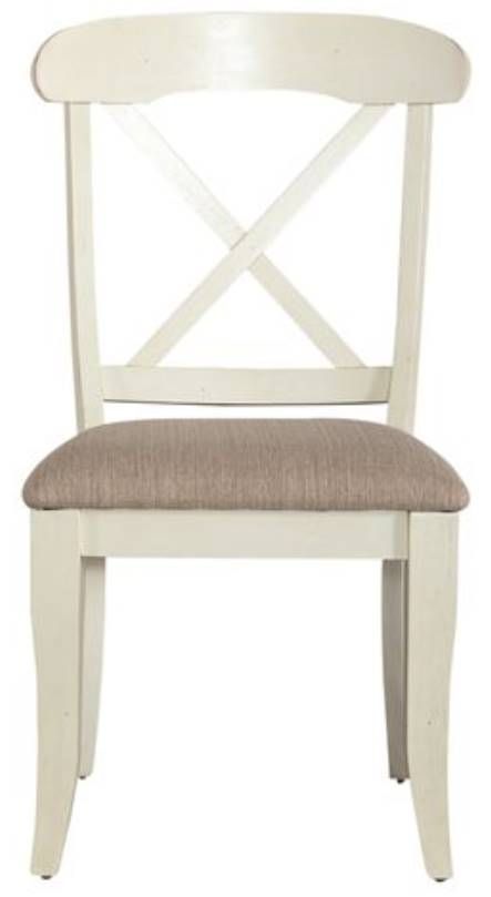 Liberty Ocean Isle Antique White Side Chair-1