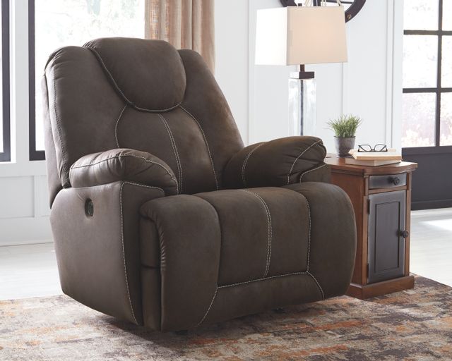 Signature Design by Ashley® Warrior Fortress Coffee Power Recliner 3
