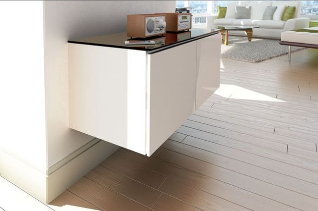 Salamander Designs® Miami 221 AV Cabinet-Gloss Warm White 1