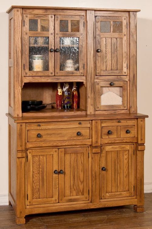 Sunny Designs Sedona Hutch And Buffet 2416ro Bob Mills Furniture Tx Ok