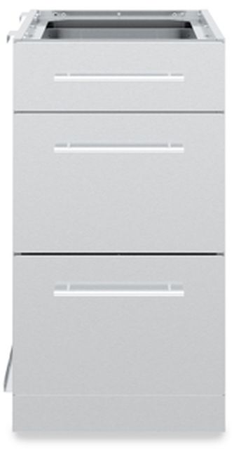 Broil King® Stainless Steel 3-Drawer Cabinet-0