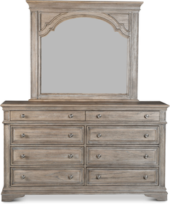 Steve Silver Co.® Highland Park Waxed Driftwood Dresser And Mirror