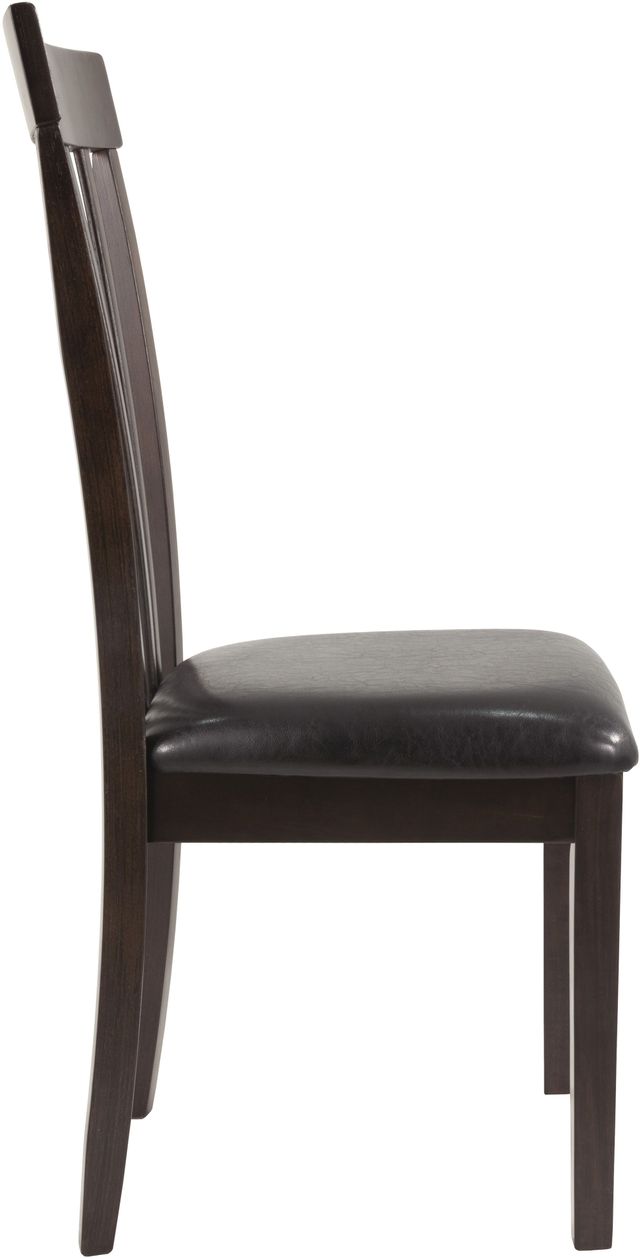 Signature Design by Ashley® Hammis Dark Brown Upholstered Side Chair-1