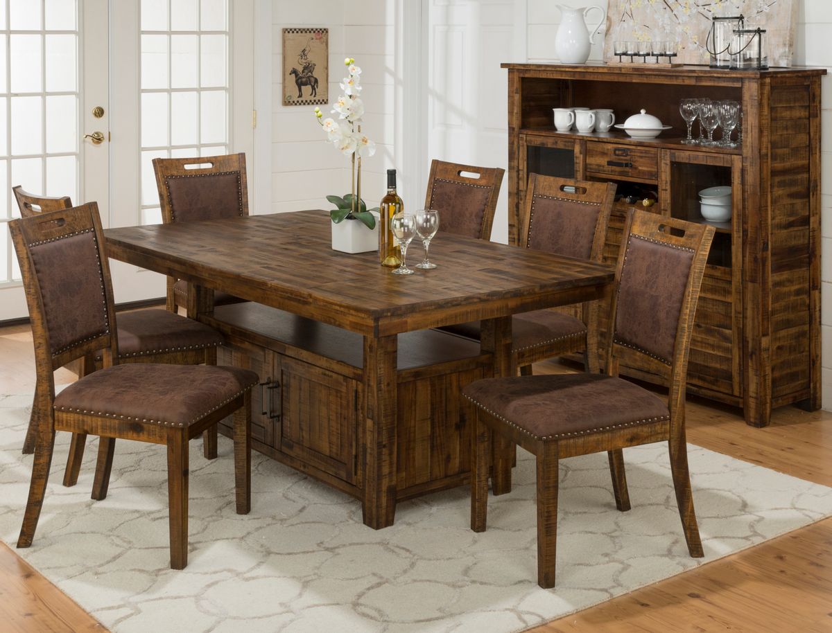 Cannon Dining Set with 4 Chairs, 2 Chairs Free!