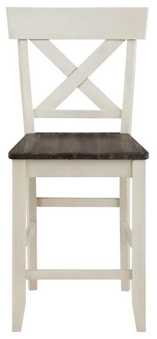 Coast To Coast Accents™ Bar Harbor II 2 Pieces Cream Counter Dining Chairs