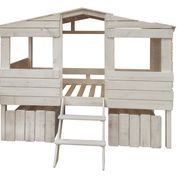 Donco Kids Twin Tree House Loft With Drawers-0