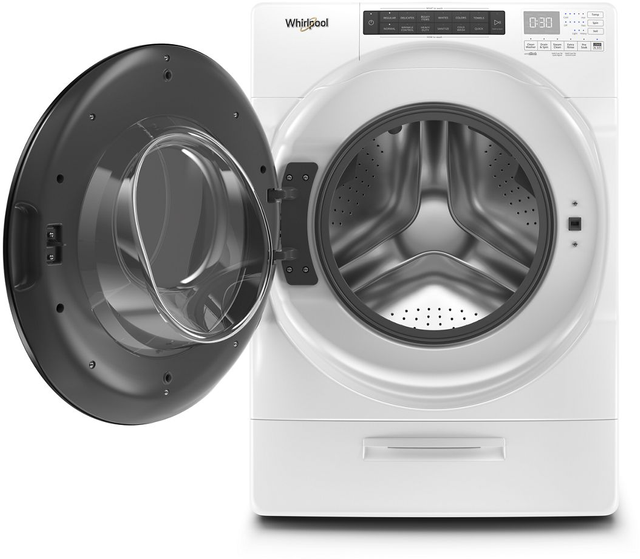 Whirlpool® 4.5 Cu. Ft. White Front Load Washer-1