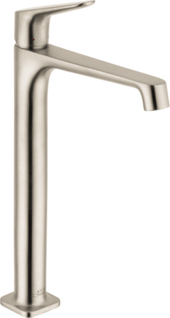 Axor Citterio Brushed Nickel Tall 1.2 GPM M Single-Hole Faucet