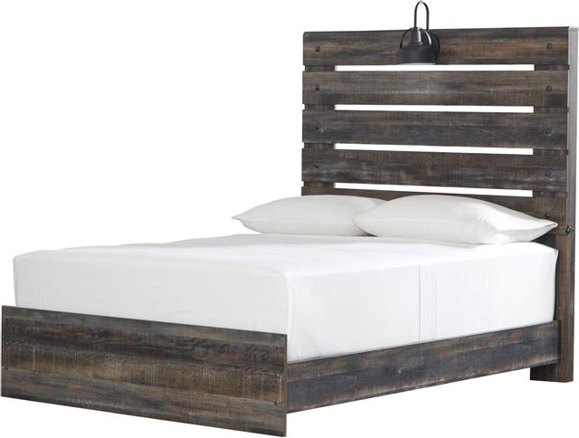 Signature Design by Ashley® Drystan Brown Full Panel Bed-0