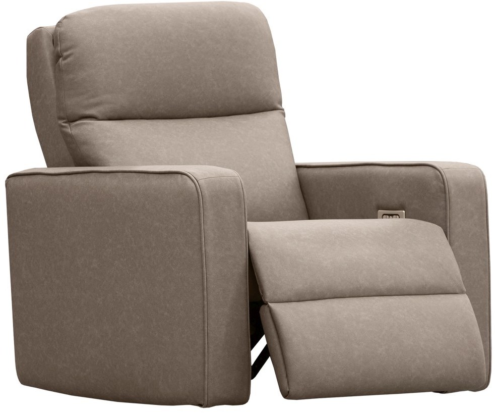 Taupe rocker online recliner