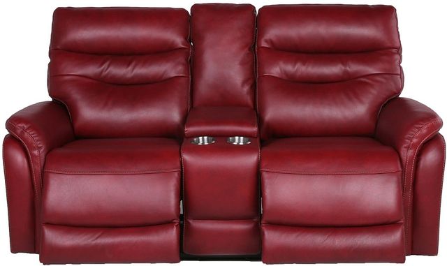 Steve Silver Co.® Fortuna Wine Power Reclining Loveseat with Console-0