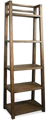Riverside Furniture Perspectives Leaning Bookcase-0