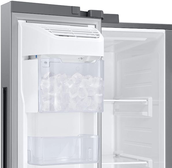 Samsung 22.6 Cu. Ft. Fingerprint Resistant Stainless Steel Counter Depth Side-by-Side Refrigerator 26