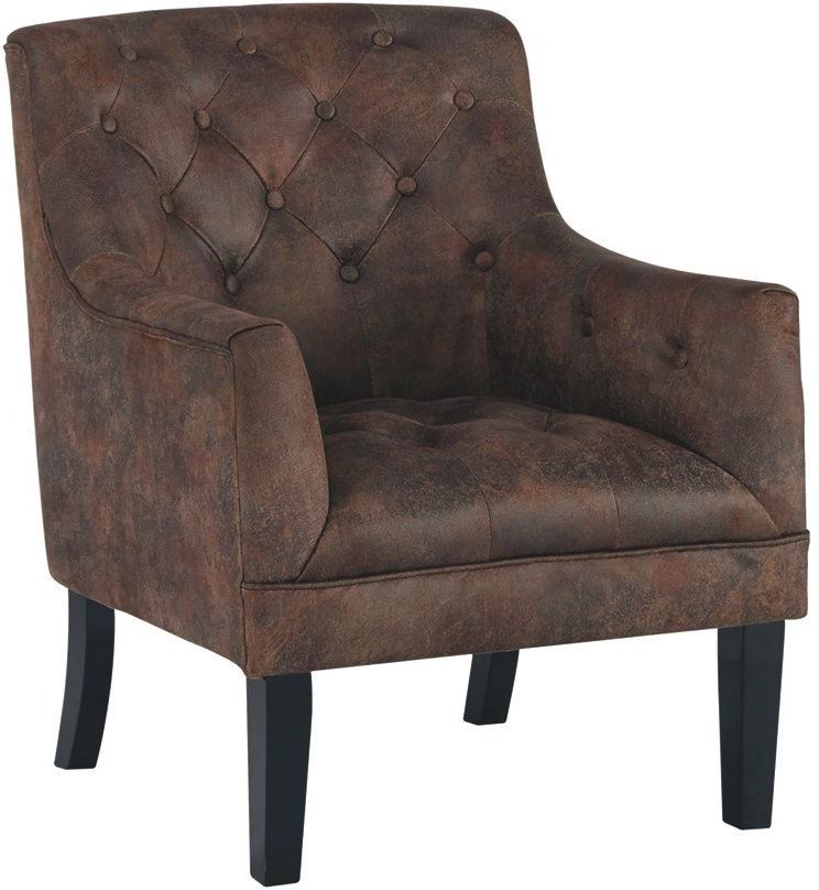 mahogany accent chair