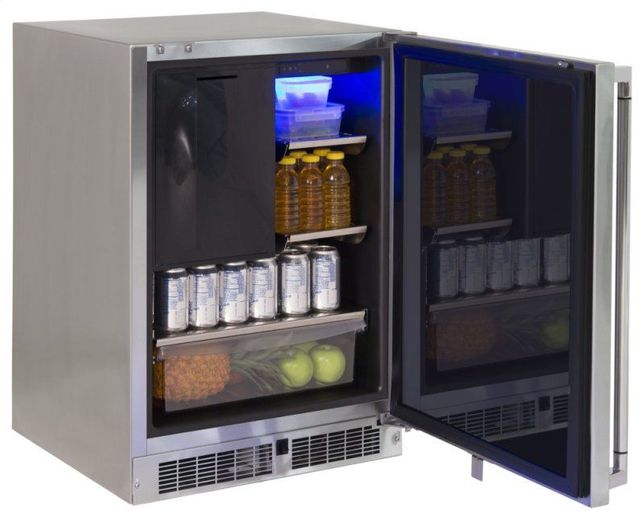Lynx® Professional 24” Outdoor Refrigerator & Freezer Combination-Stainless Steel 1