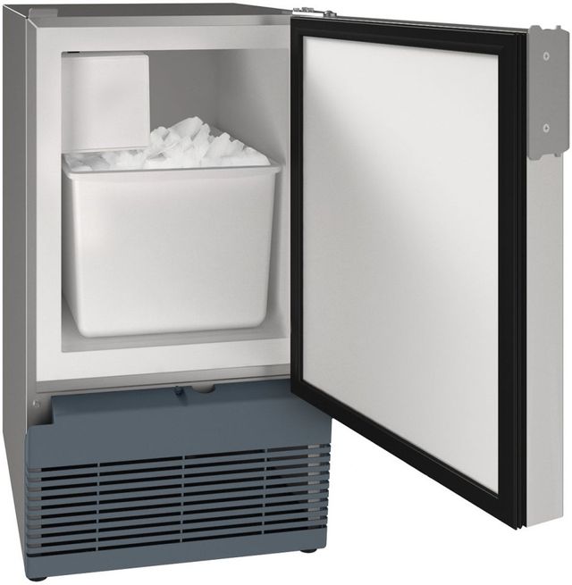 ULine® Marine Series 15" 25 lb. Stainless Solid Ice Maker Big Sandy