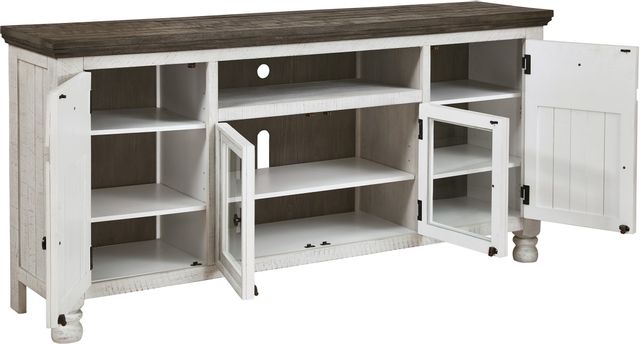 Signature Design by Ashley® Havalance Two-Tone TV Stand 2
