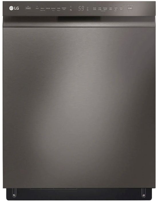 LG 24" Black Stainless Steel Built In Dishwasher 